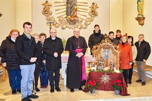 2024-12-15 Besuch Bischof Rudolf Marienkirche Weiding